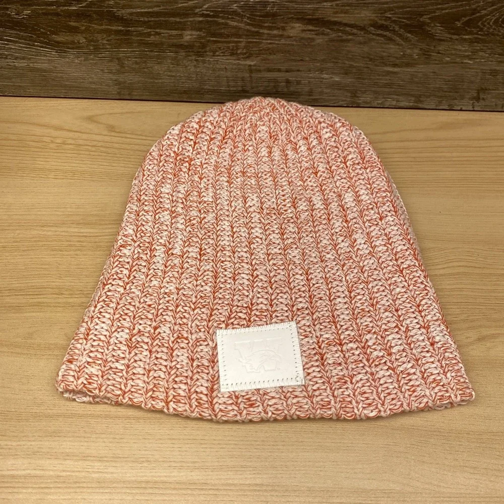 Wisconsin‎ Whitewater Warhawks Hat Cap Beanie Orange White NCAA Love Your Melon